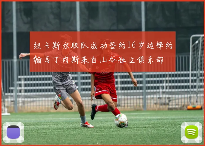 纽卡斯尔联队成功签约16岁边锋约翰马丁内斯来自山谷独立俱乐部